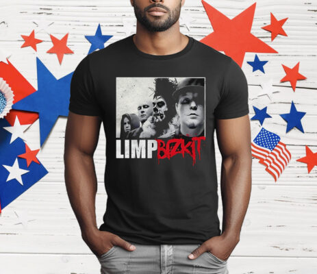 Limp Bizkit Grunge Portrait Band Members T-Shirt