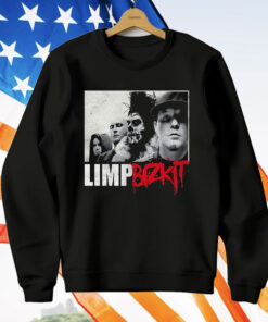 Limp Bizkit Grunge Portrait Band Members T-Shirt