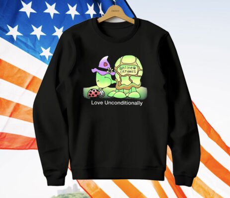 Love Unconditionally Online Ceramics Turtle T-Shirt