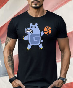 Memphis Grizzlies Grizzly Bear NBA Art Shirt