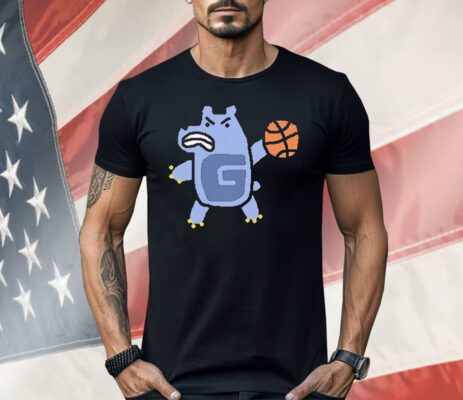 Memphis Grizzlies Grizzly Bear NBA Art Shirt