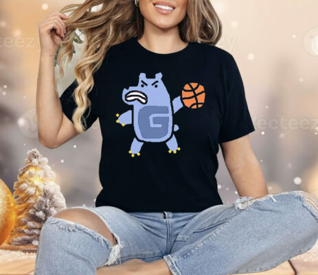 Memphis Grizzlies Grizzly Bear NBA Art Shirt