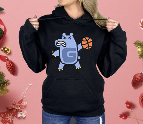 Memphis Grizzlies Grizzly Bear NBA Art Shirt