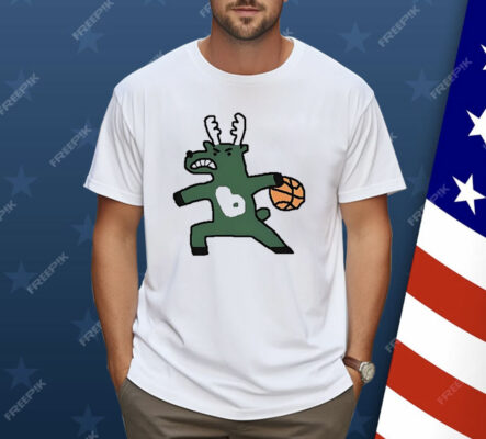 Milwaukee Bucks NBA Basketball Dribbling Shirt