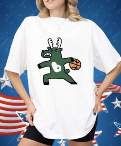Milwaukee Bucks NBA Basketball Dribbling Shirt