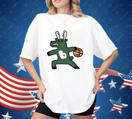 Milwaukee Bucks NBA Basketball Dribbling Shirt
