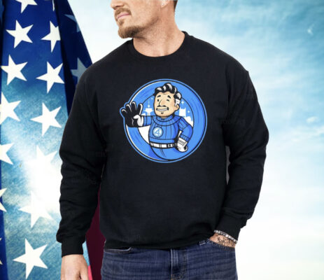 Mr. Fantastic X Vault Boy Fantastic Boy Shirt