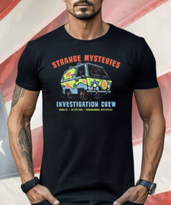 Mystery Inc.’s Mystery Machine Scooby Doo Strange Mysteries Investigation Crew Shirt