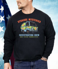 Mystery Inc.’s Mystery Machine Scooby Doo Strange Mysteries Investigation Crew Shirt
