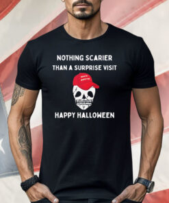 Nothing Scarier Than A Surprise Visit Health Inspector Happy Halloween Shirt