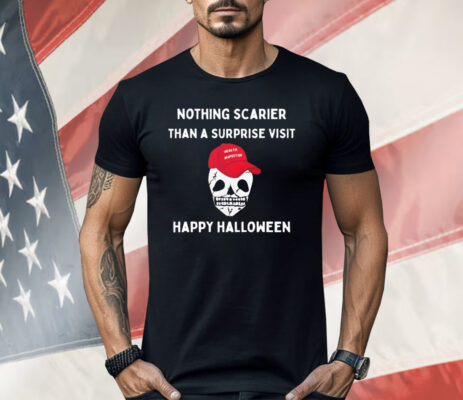 Nothing Scarier Than A Surprise Visit Health Inspector Happy Halloween Shirt