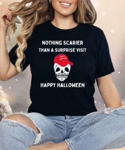 Nothing Scarier Than A Surprise Visit Health Inspector Happy Halloween Shirt