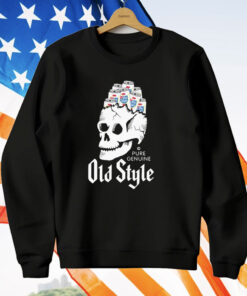 Old Style Beer Beer Brains Skull T-Shirt