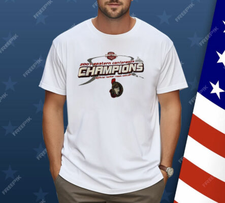 Ottawa Senators 2007 Eastern Conference Champions Official Locker Room Edition Shirt