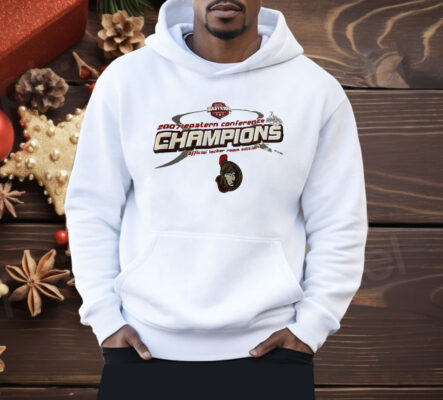 Ottawa Senators 2007 Eastern Conference Champions Official Locker Room Edition Shirt