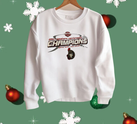 Ottawa Senators 2007 Eastern Conference Champions Official Locker Room Edition Shirt