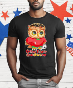 Owl Christiano Ronowldo Pun T-Shirt