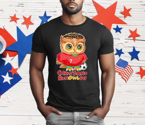 Owl Christiano Ronowldo Pun T-Shirt 