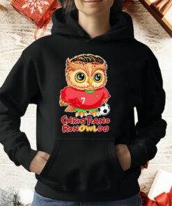 Owl Christiano Ronowldo Pun T-Shirt