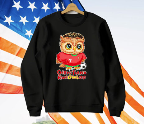 Owl Christiano Ronowldo Pun T-Shirt 