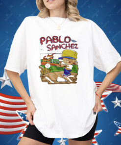 Pablo Sanchez Batting Backyard Sports Shirt