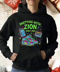 Partying With Zion Since 2012 T-Shirt