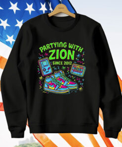 Partying With Zion Since 2012 T-Shirt