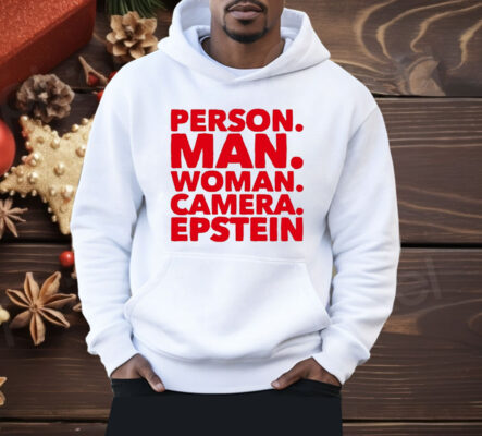 Person Man Woman Camera Epstein Shirt