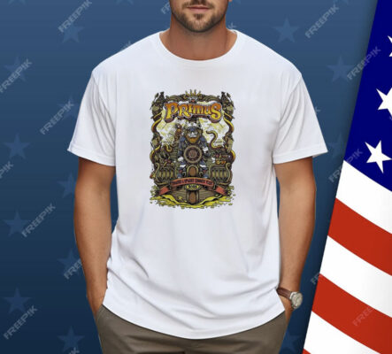Primus Tour Onward & Upward Summer Tour At Sea In USA On Summer 2025 Pirate Cheese Ship Shirt