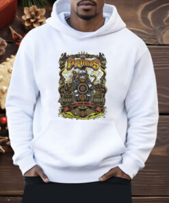 Primus Tour Onward & Upward Summer Tour At Sea In USA On Summer 2025 Pirate Cheese Ship Shirt