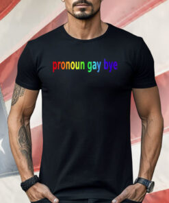 Pronoun Gay Bye Shirt