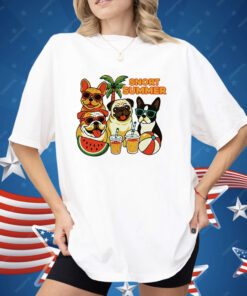 Pug Dog Snort Summer Shirt