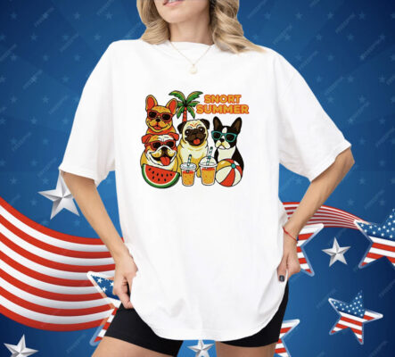 Pug Dog Snort Summer Shirt
