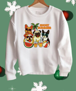 Pug Dog Snort Summer Shirt