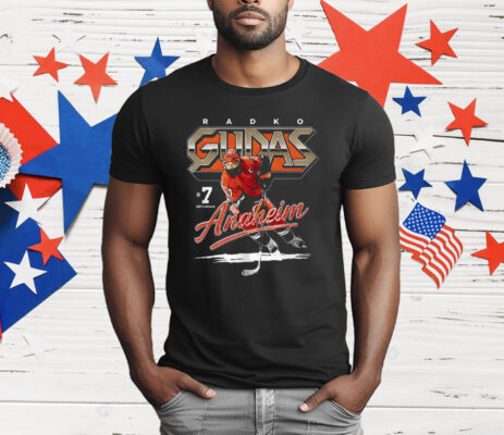 Radko Gudas Anaheim Ducks Retro T-Shirt