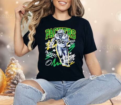 Reggie White Green Bay Packers Chalked Up Player Graphic Shirt