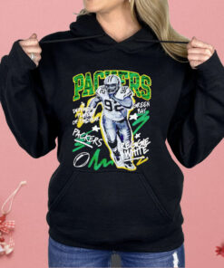 Reggie White Green Bay Packers Chalked Up Player Graphic Shirt