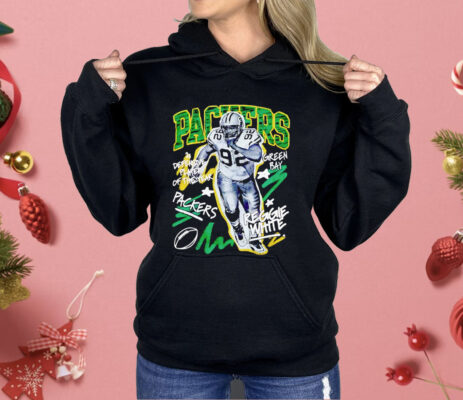 Reggie White Green Bay Packers Chalked Up Player Graphic Shirt