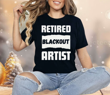Retired Blackout Artist Shirt