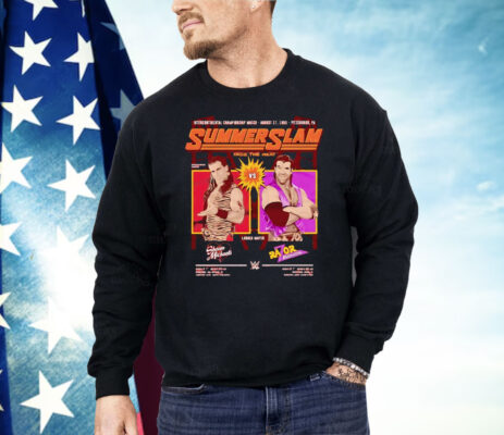 Shawn Michaels Vs Razor Ramon SummerSlam 1995 Match Shirt 