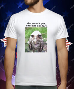 She Wasn’t Lyin That Ass Can Fart T-Shirt