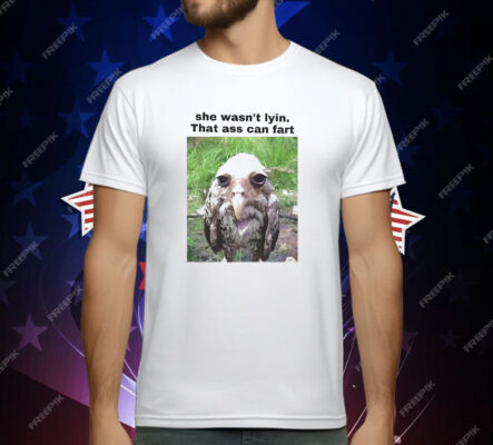 She Wasn’t Lyin That Ass Can Fart T-Shirt