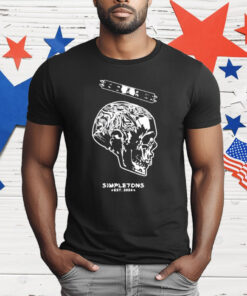 Simpletons Est 2024 Skull T-Shirt
