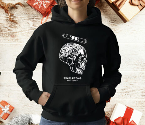 Simpletons Est 2024 Skull T-Shirt