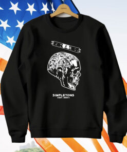 Simpletons Est 2024 Skull T-Shirt