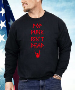 Skeleton Hand Pop Punk Isnt Dead Shirt