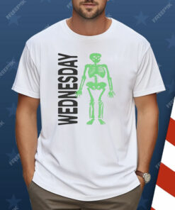 Skeleton Wednesday Shirt