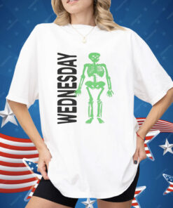 Skeleton Wednesday Shirt