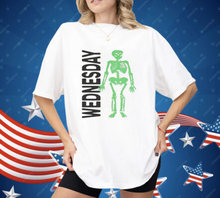 Skeleton Wednesday Shirt