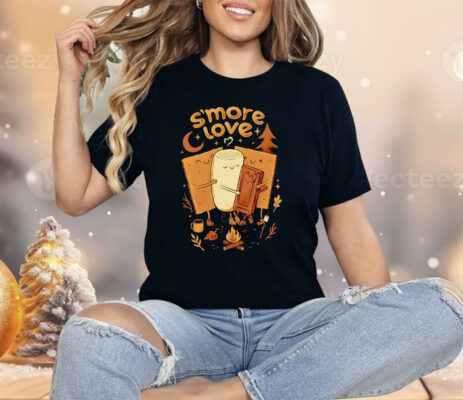 S’mores And A Campfire S’more Love Camping Shirt